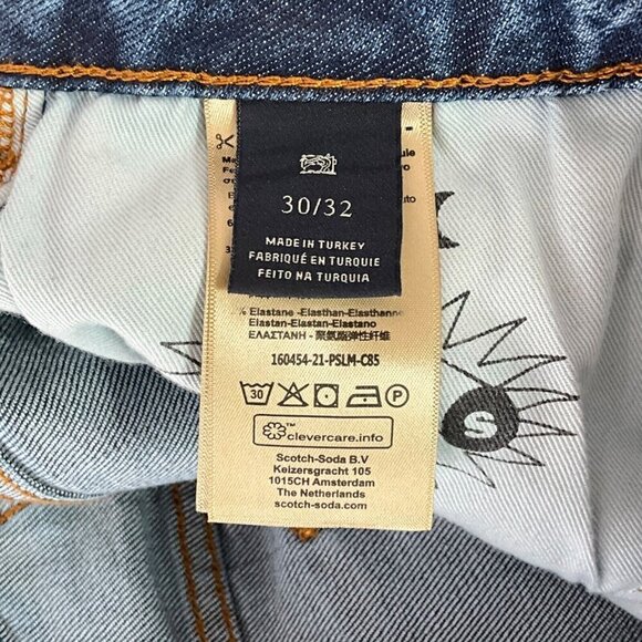 Scotch & Soda Blue Flare Jeans - Picture 10 of 14